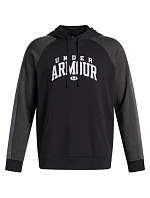 Pánská mikina Rival Fleece Colorblock Hoodie black model 21812664 001 pánská - Under Armour