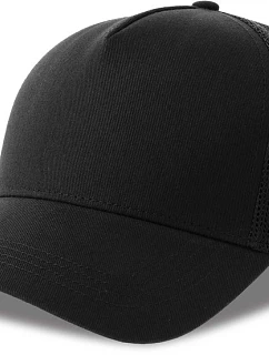 Rapper CottonS 5 panelová Trucker kšiltovka model 22450315 black/black - Atlantis Headwear