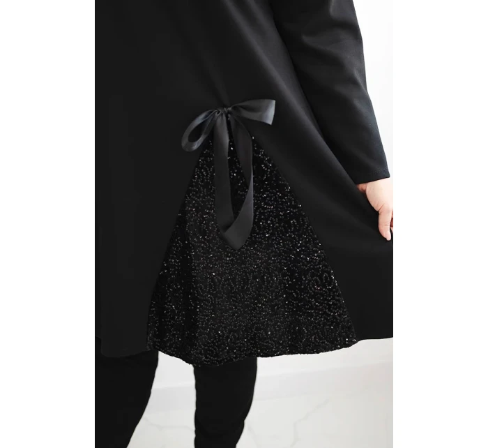 Dámská Plus Size s ozdobným z černá model 21486182 - K-Fashion