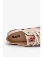 Nízké dámské tenisky Big Star NN274272 béžové Nízké dámské tenisky Big Star NN274272 béžové