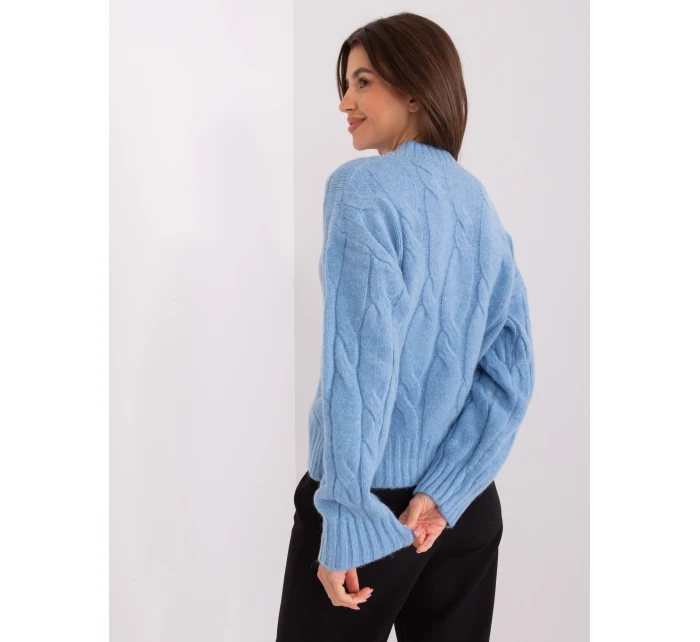 Sweter AT SW model 18930106 jasny niebieski - FPrice