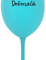 PANI DOKONALÁ - tyrkysový pohár na víno 350 ml