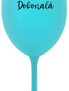 tyrkysový pohár na víno 350 ml model 20839611 - Giftela