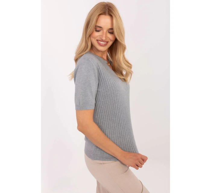 Svetr s krátkým rukávem  model 216767 Factory Price