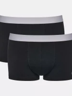 Pánské boxerky GO ABC 2.0 Hipster 2P - BLACK - černé 0004 - SLOGGI