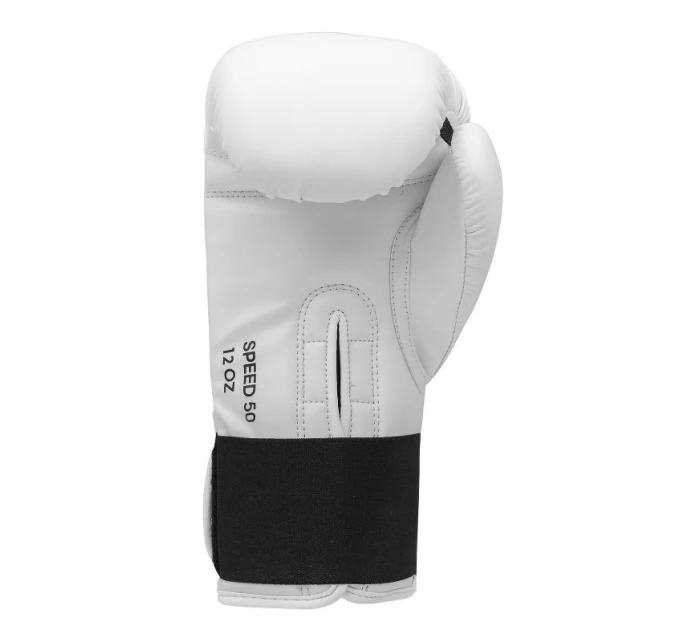 Bílo-zlaté boxerské rukavice Adidas SPEED 50 Bílo-zlaté boxerské rukavice Adidas SPEED 50