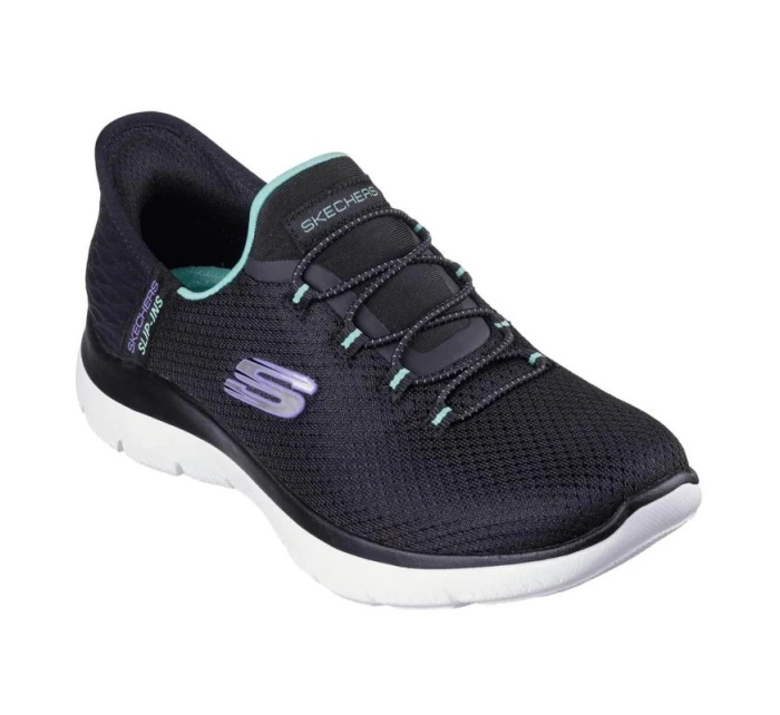 Boty Skechers Slip-ins Summits - Diamond Dream W 150123-BKTQ Boty Skechers Slip-ins Summits - Diamond Dream W 150123-BKTQ