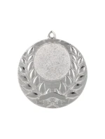 Medal srebrny ogólny z miejscem na emblemat 25 mm - medal stalowy