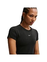 Nike Sportswear Chill Knit dámské tričko černé FV5508 010