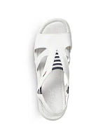 Sandály na platformě Rieker W V02Y5 white Sandály na platformě Rieker W V02Y5 white