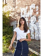 Dámské tričko z bio bavlny 02. black model 22533838 - Daiber