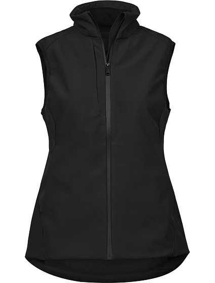 Tee Jays TJ 9523 3vrstvá dámská softshellová vesta „Performance“ 18.9523 black