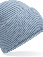 Beechfield B 385R Pletená čepice s manžetou "Recycled" 53.385R dusty blue