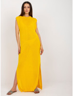 Sukienka BA SK 9002.12 ciemny żółty