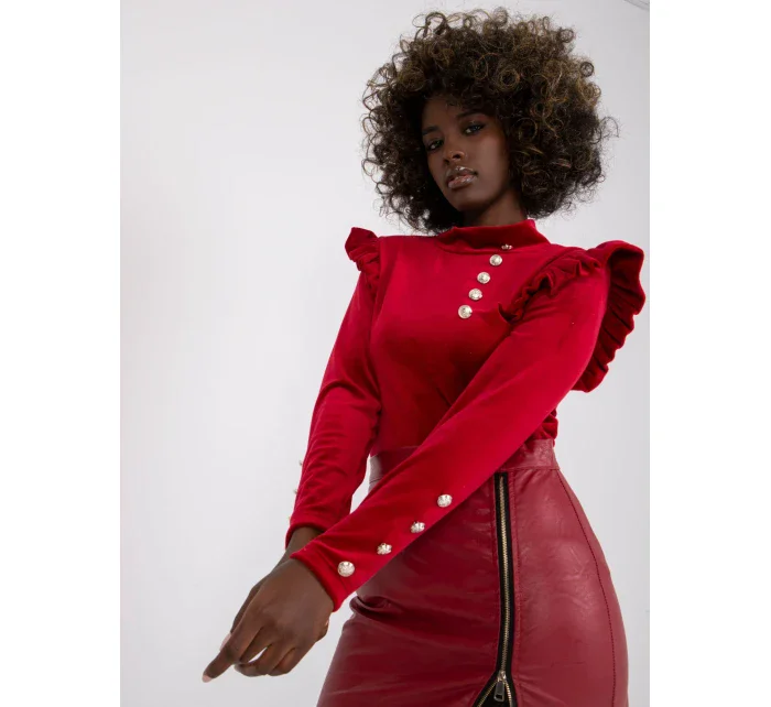 Halenka DHJ BZ 6533A.44P kaštanová Halenka DHJ BZ 6533A.44P kaštanová