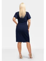 Dámské šaty model 18587035 modré - Karko