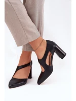 Lodičky na sloupku model 211614 Step in style