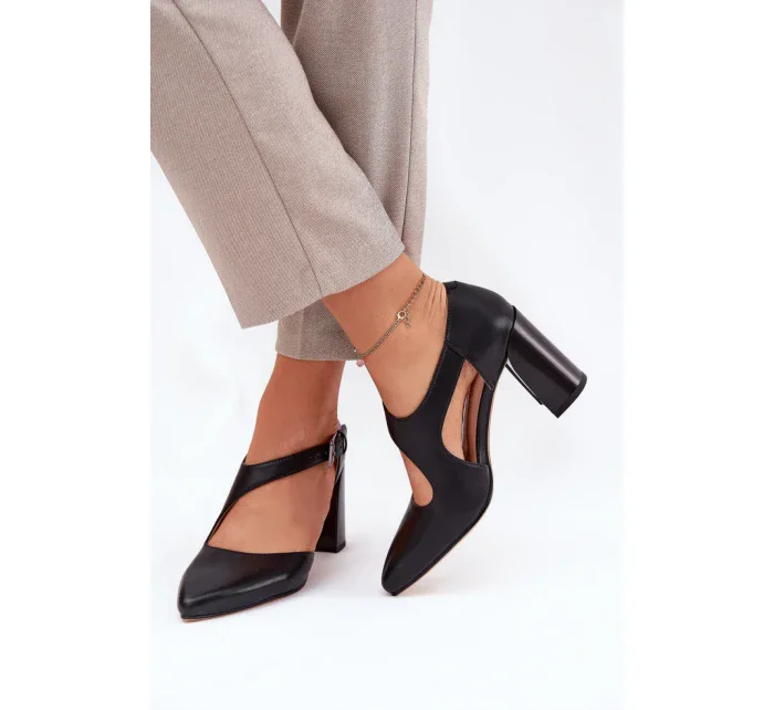 Lodičky na sloupku model 211614 Step in style