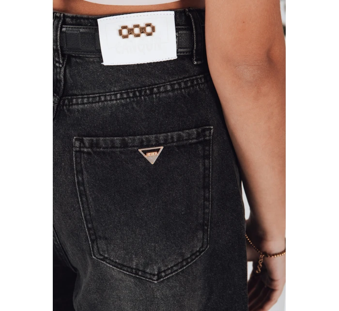 Dámské džíny balloon fit černé FashionStreet UY2743 Dámské džíny balloon fit černé FashionStreet UY2743