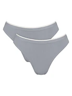 SLOGGI GO SENSE - Tanga s vysokým výstřihem: ultra měkký bezešvý komfort (2 ks) Sloggi