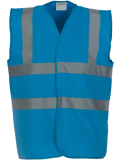 Yoko HVW 100 Hi-Vis bezpečnostní vesta 79.W100 sapphire Yoko HVW 100 Hi-Vis bezpečnostní vesta 79.W100 sapphire