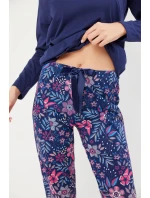 Italian Fashion Folk long length sp. barva:navy blue/print Italian Fashion Folk long length sp. barva:navy blue/print