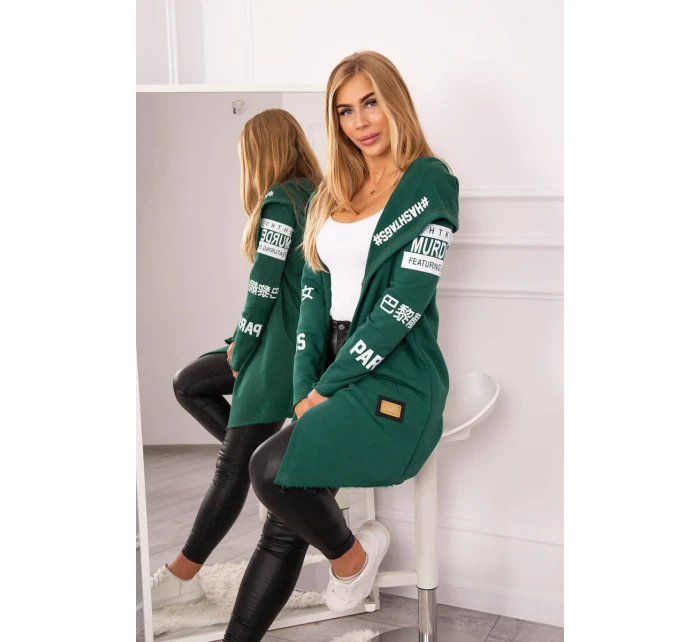 Zelená bez rukávů