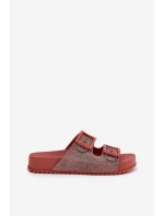 Dámské Pantofle S A Růžové model 21695878 - Zaxy