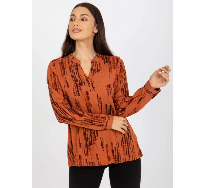 Halenka D73771M11081A světle hnědá