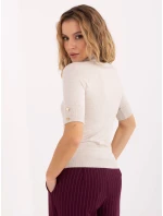 Jumper PM SW R2316.29 světle béžový Jumper PM SW R2316.29 světle béžový