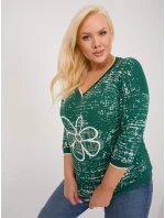 Halenka RV BZ 9442.27 tmavě zelená Halenka RV BZ 9442.27 tmavě zelená