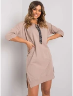 Šaty RV SK 6273.47P béžová Šaty RV SK 6273.47P béžová