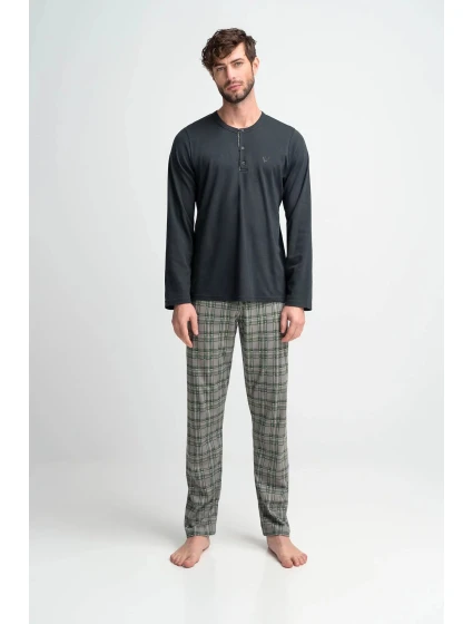 Pohodlné dvoudílné pánské pyžamo model 18257707 - Vamp