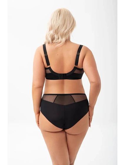 BIG SOFT BRA BLACK model 20952594 - Gorsenia