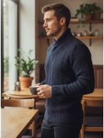 Pánský černý svetr Dstreet model 21982475 - FashionStreet