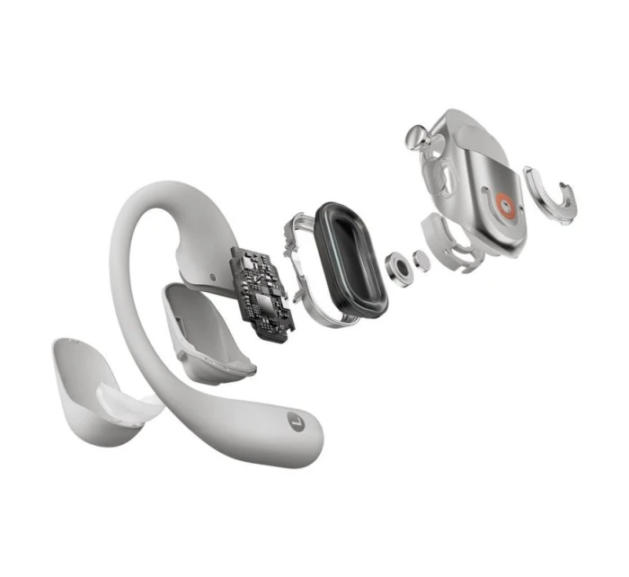 Bezdrátová sluchátka do uší Shokz OpenFit 2+ Grey