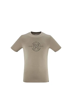 Pánské tričko MILLET Ubic Light Ts Ss M, béžové