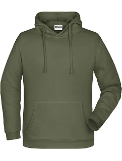 Daiber JN 796 Pánská mikina s kapucí 02.0796 olive