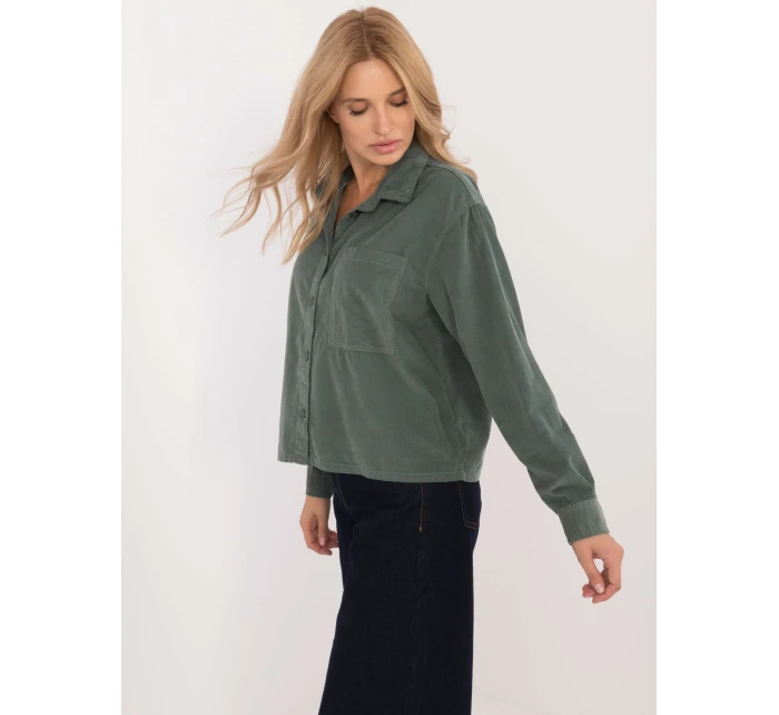 Koszula model 20497638 ciemny zielony - FPrice