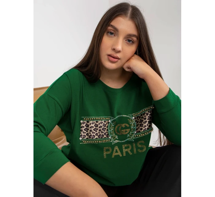 Halenka VI BZ 2901.49P tmavě zelená Halenka VI BZ 2901.49P tmavě zelená