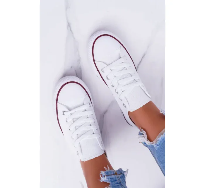 Klasické Dámské Tenisky Bílé Omerta Klasické Dámské Tenisky Bílé Omerta