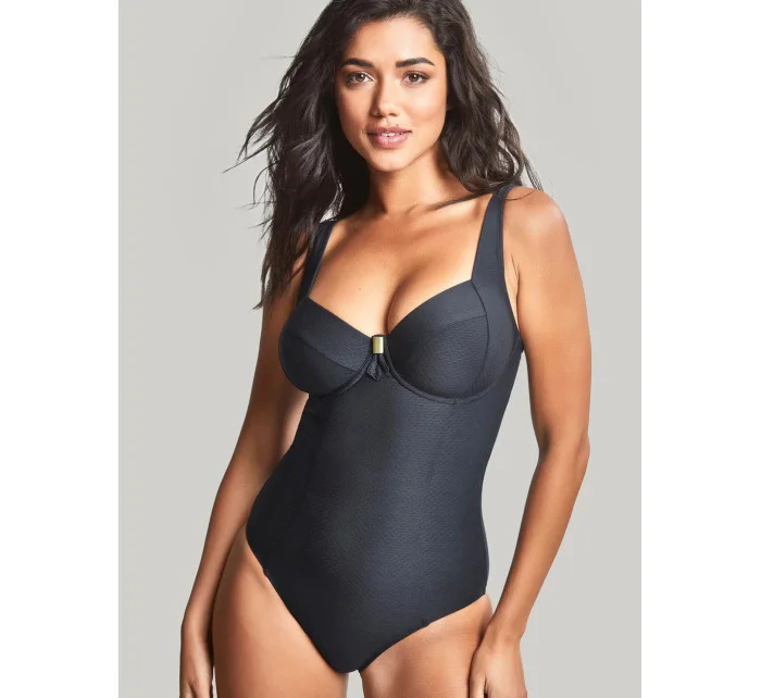 Dámské jednodílné plavky Swimwear Balcony Swimsuit černé  model 19426523 - Panache