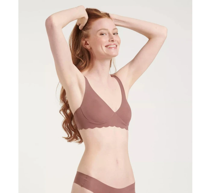 Dámská podprsenka ZERO Microfibre 2.0 Soft bra - CACAO - hnědá 1141 - SLOGGI