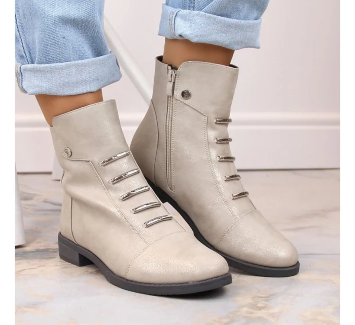 Jezzi W JEZ52K Glitter zateplené boty