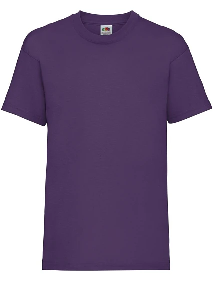 Fruit of the Loom Kids Valueweight T Dětské tričko 16.1033 purple Fruit of the Loom Kids Valueweight T Dětské tričko 16.1033 purple