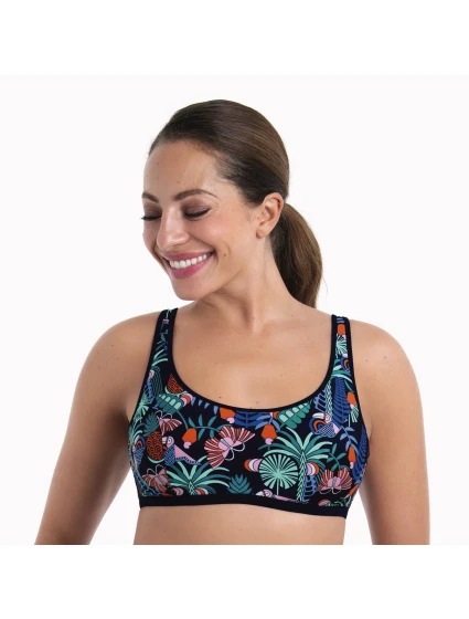 Style Laila Top Care-bikini-horní díl 6525-1 dark blue - Anita Care