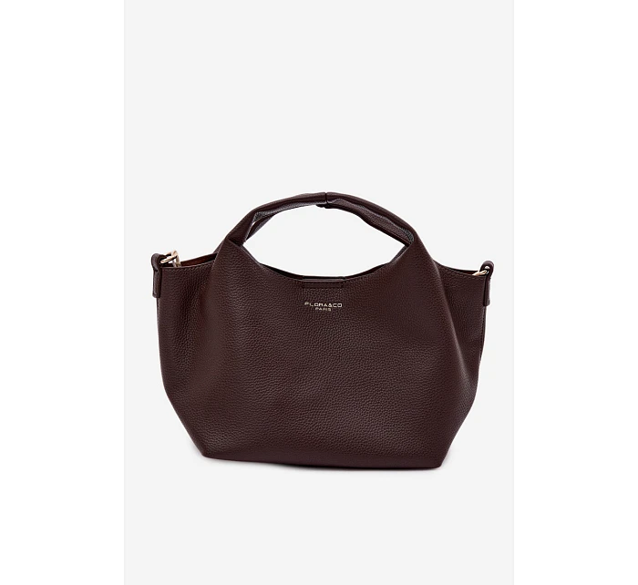 Hnědá taška z imitace kůže Corisse