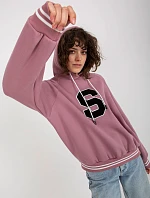 Mikina RV BL 8372.04P tmavě růžová