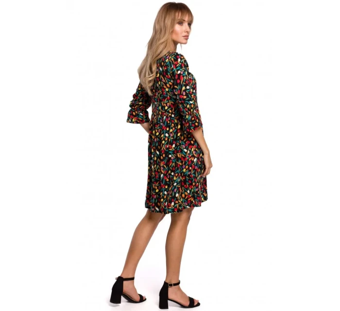 model 18002732 Šaty s nařasenými rukávy model 6 - Moe