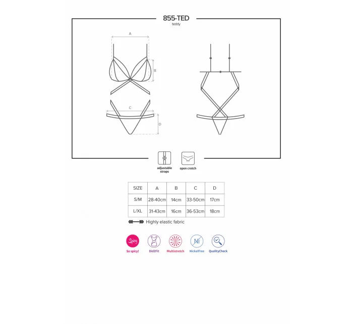 Pikantní body 855 - TED teddy - Obsessive